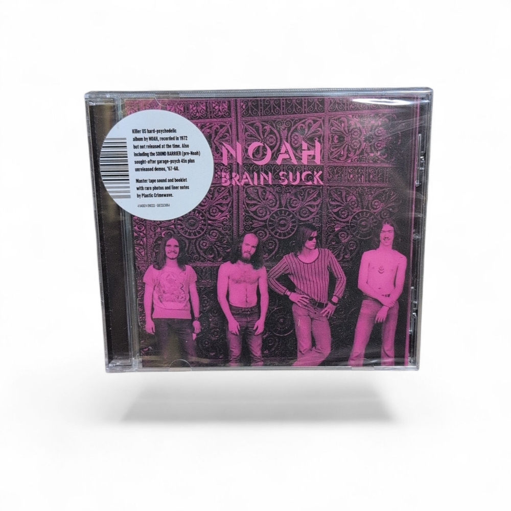 Noah-Brain Suck CD Recorded 1972 Hard Psychedelic Garage Rock Music HTF Sealed